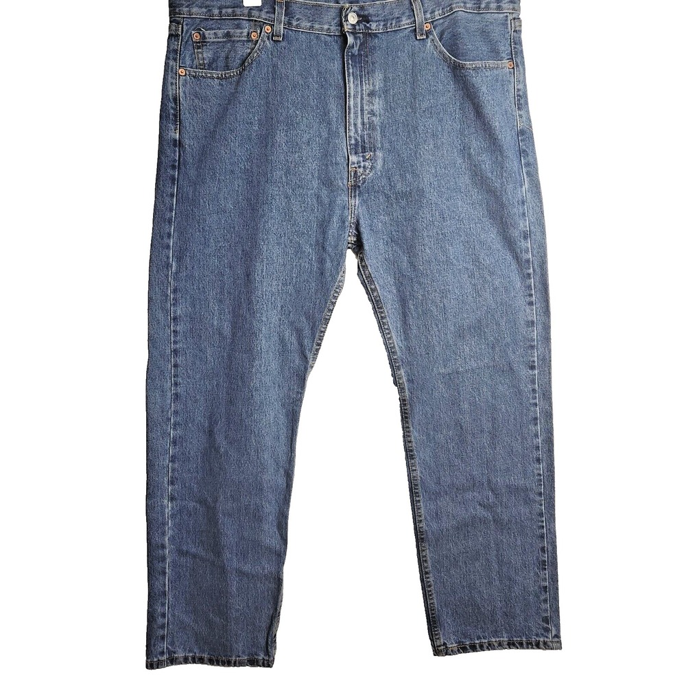 Levi 505 Jeans Mens Size 42x30 Blue